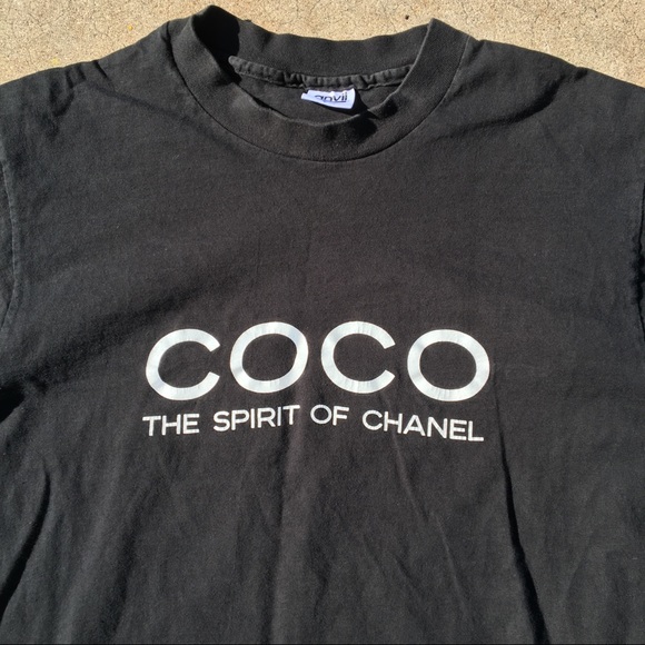 Vintage Coco Chanel Bootleg Long Sleeve Top